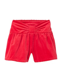 Mädchen Samtshorts mit Schleife vorn