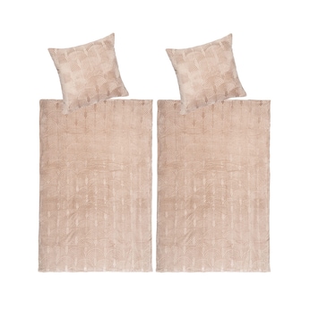 Deluxe-Bettwäsche-Set „Cashmerelike“, 4-teilig, 135x200 cm