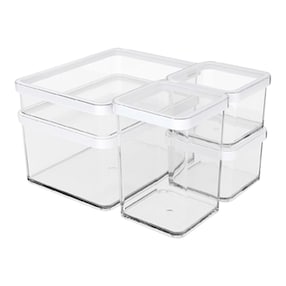 Lot de 5 boîtes de rangement PINA 1