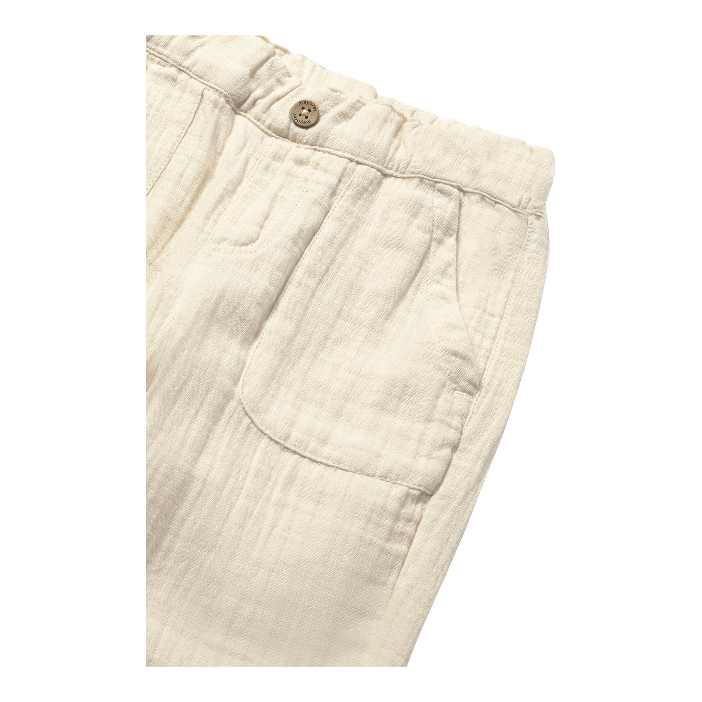 Musselin-Hose mit Taschen