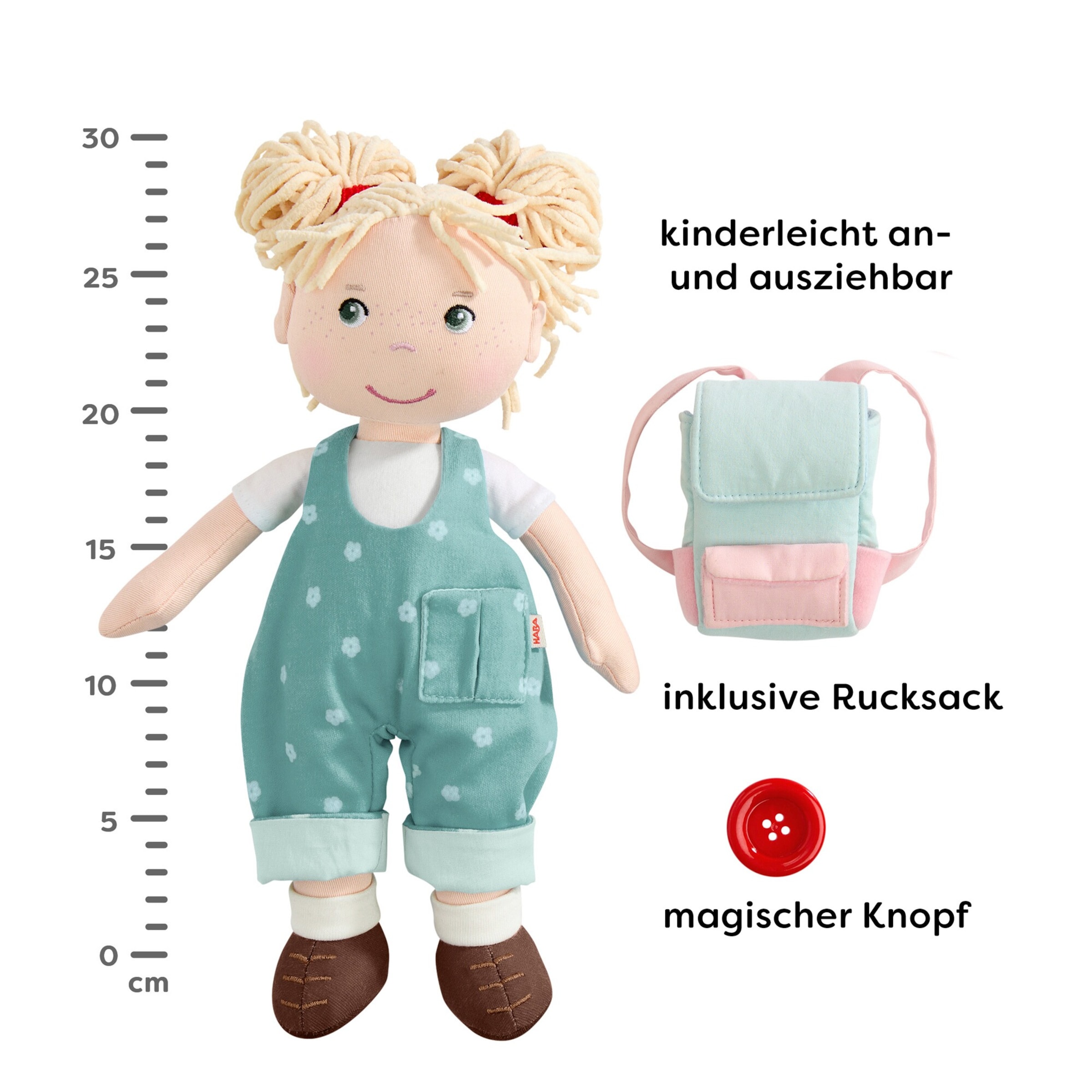 Stoffpuppe Tilli Carmushka 30cm
