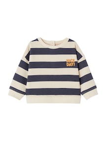 Jungen Baby-Set: gestreiftes Sweatshirt & Cargohose