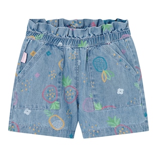 Jeans-Shorts Ananas