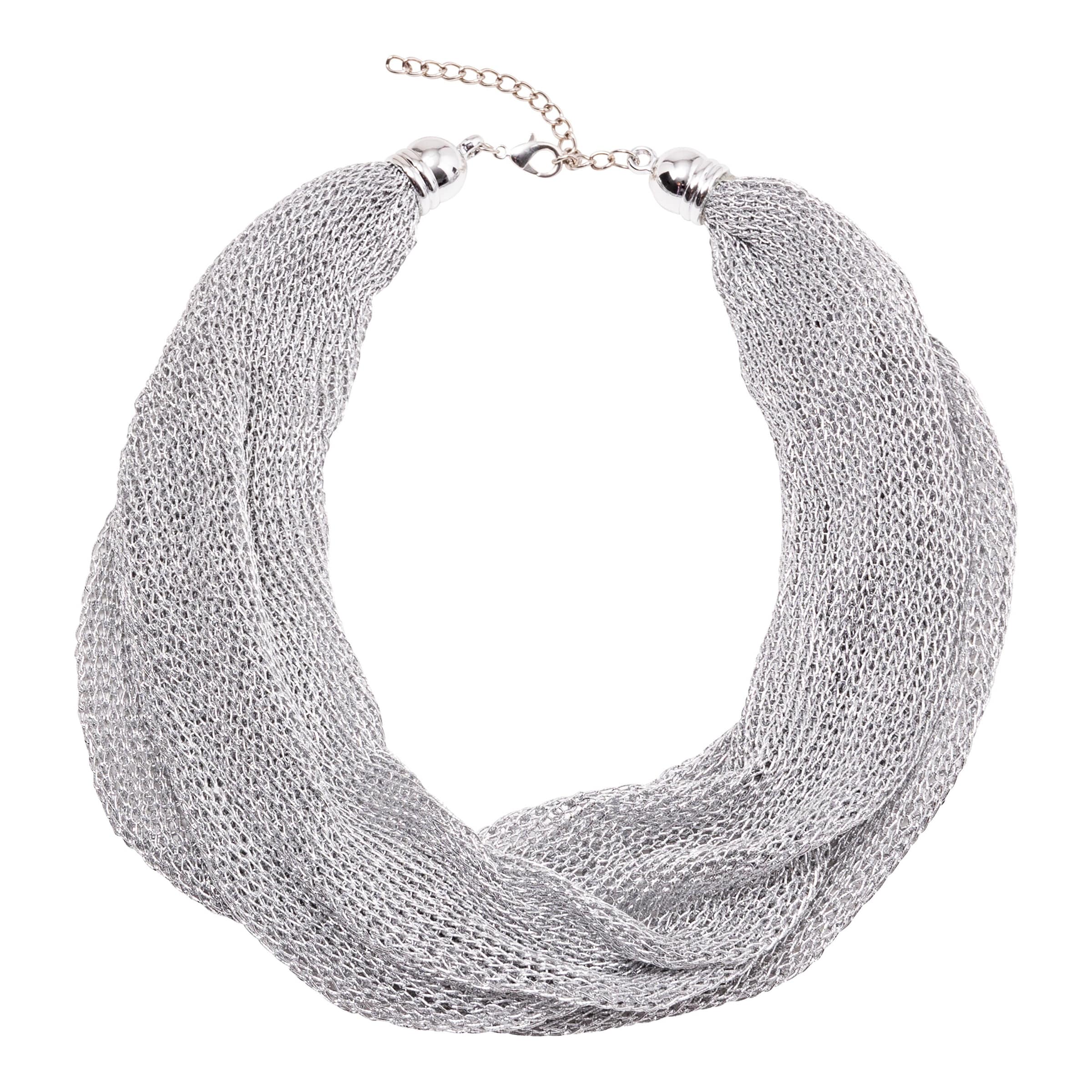 Wedolina Tuch-Kette silber