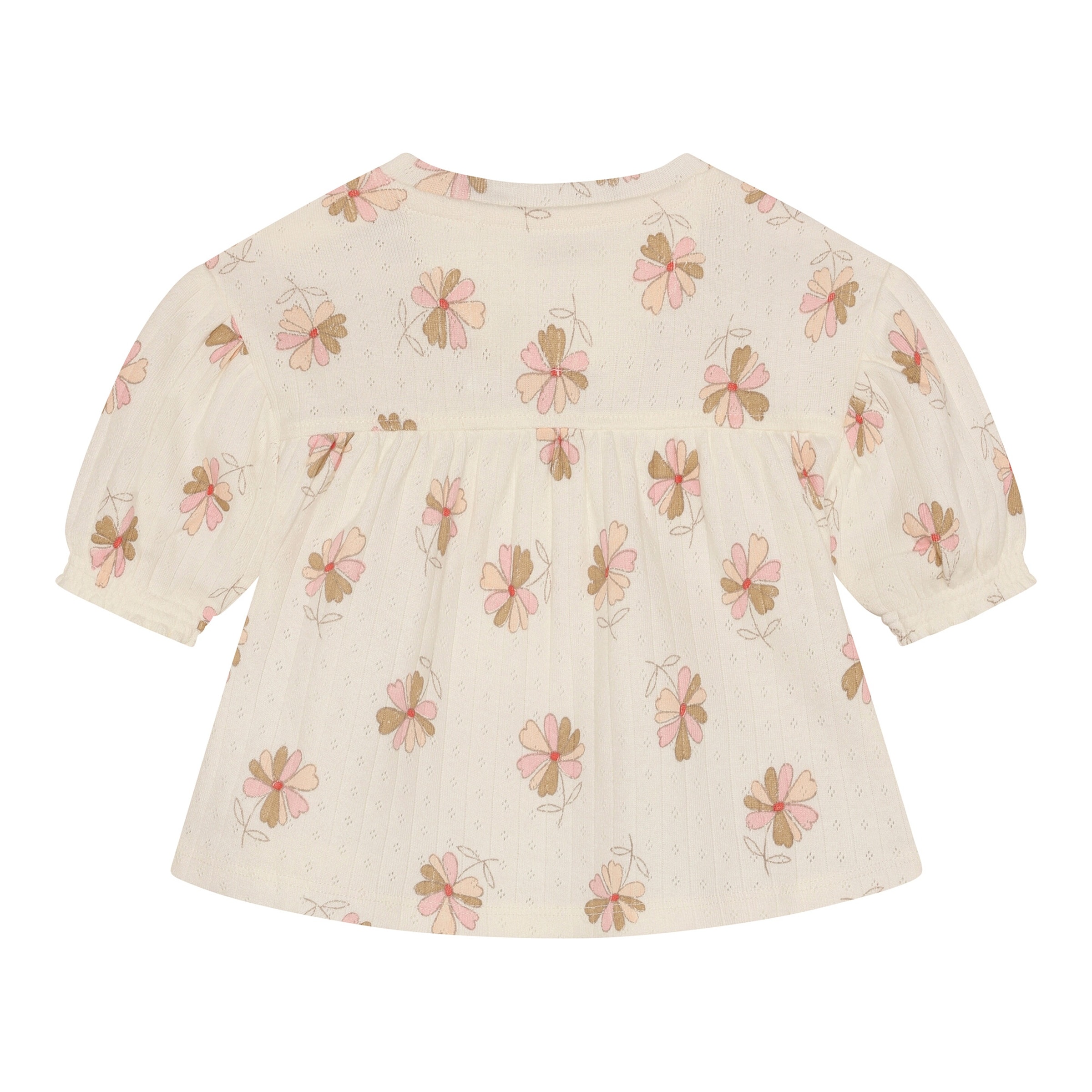 Noppies Ajour-Kleid langarm Blumen