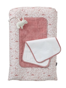 Baby Wickelauflage-Set WALDSPAZIERGANG mit 2 Wickelunterlagen