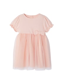 Mädchen Baby Festkleid mit Glitzertüll