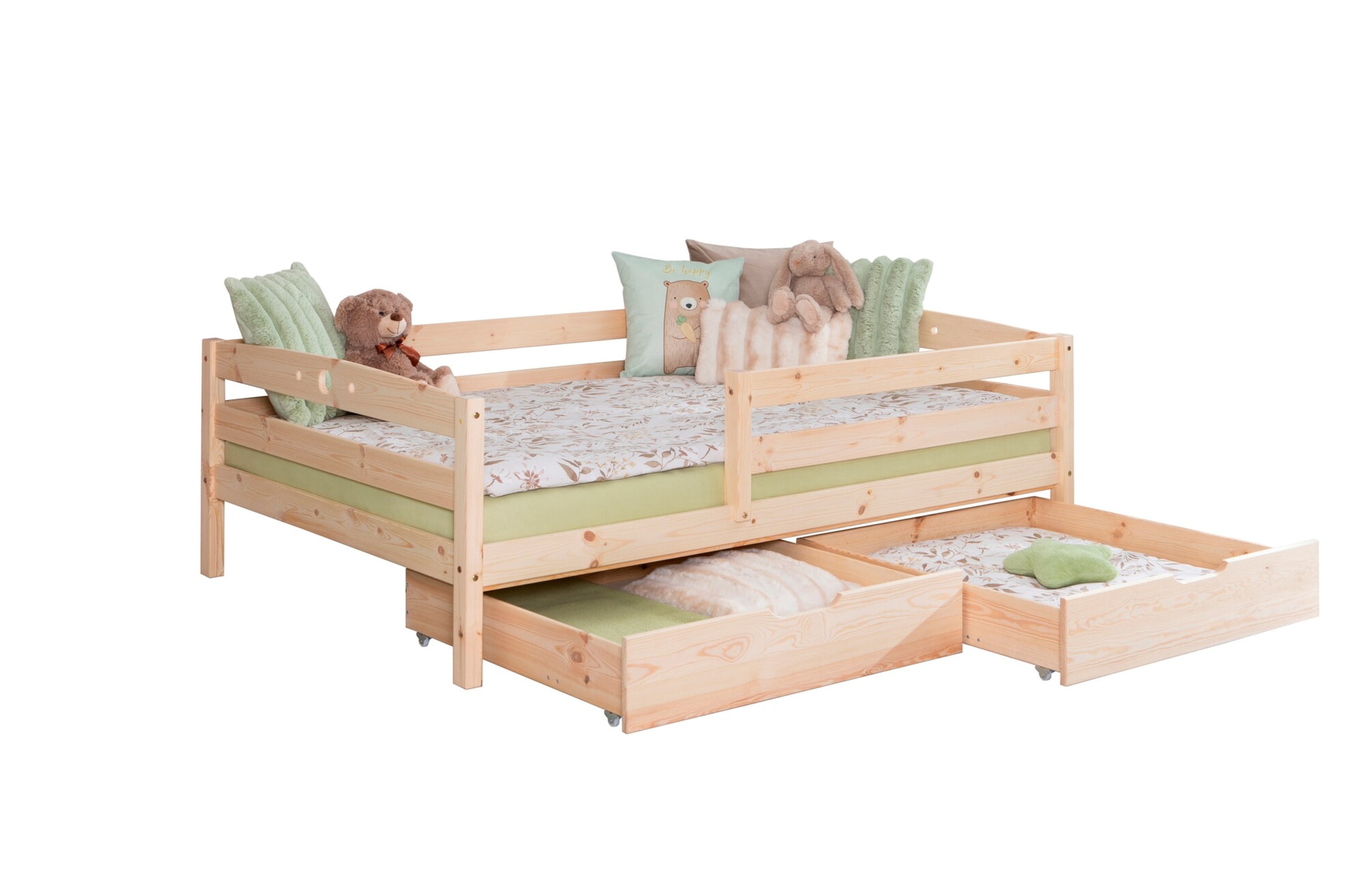 Ticaa Einzelbett „Eli“, Kinderbett, Jugendbett, Schlafzimmer, Kinderzimmer