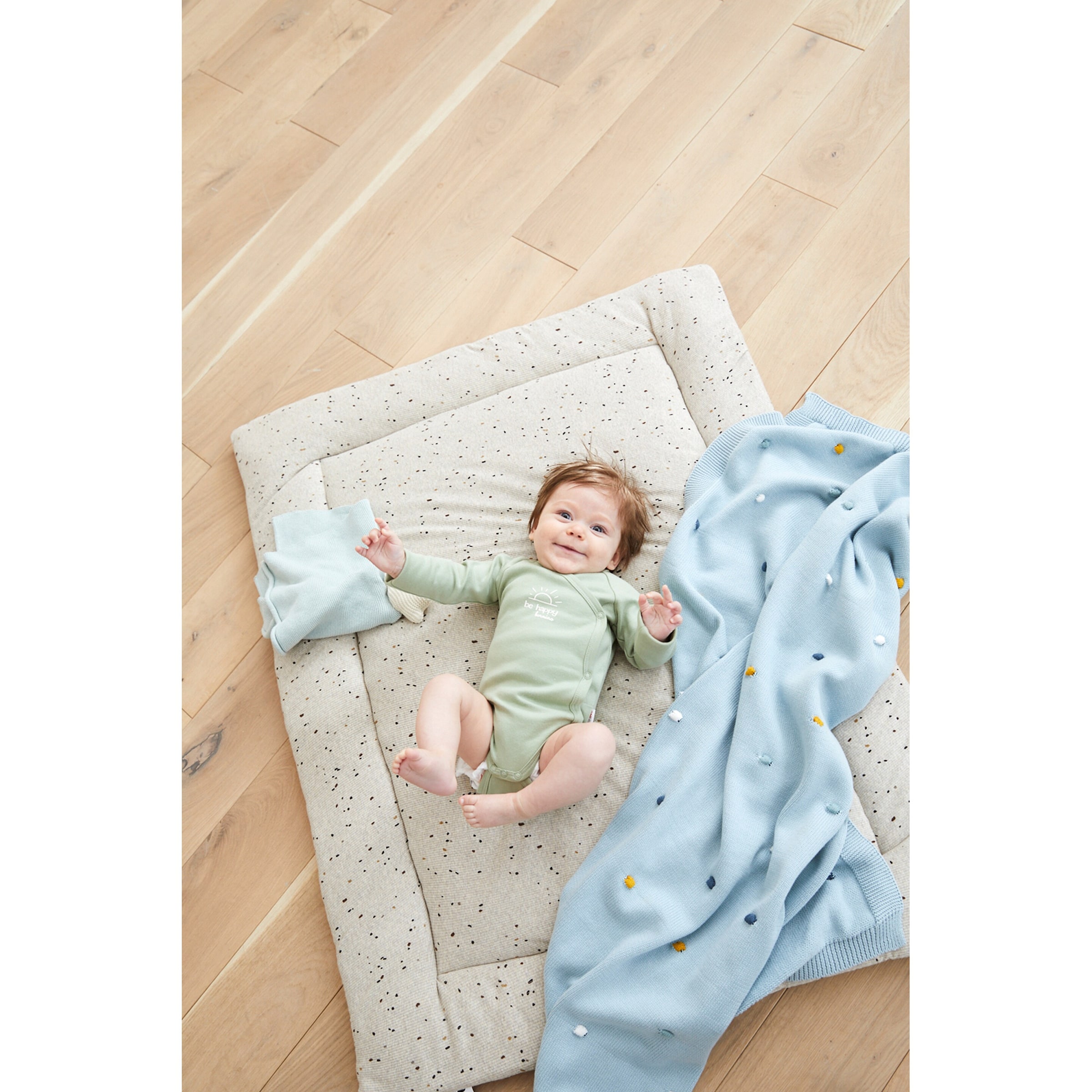 Thumbnail - Bornino Home Babydecke Dots 80x100 cm