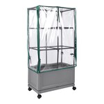 XXL-Pflanzturm "Doppel" inkl. Schutzhaube