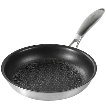 SILVERSTAR Edelstahlpfanne Bratpfanne 20 cm | ohne Deckel