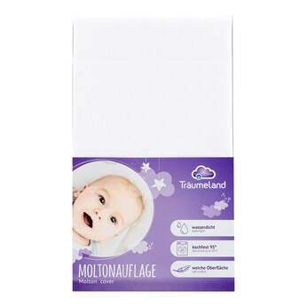Molton-Matratzenauflage 70x140 cm wasserdicht