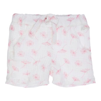 Musselin-Shorts Blumen