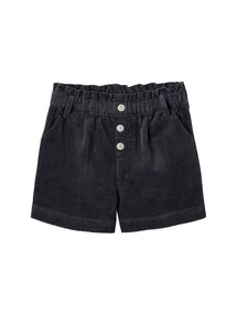 Mädchen Paperbag-Shorts aus Cord