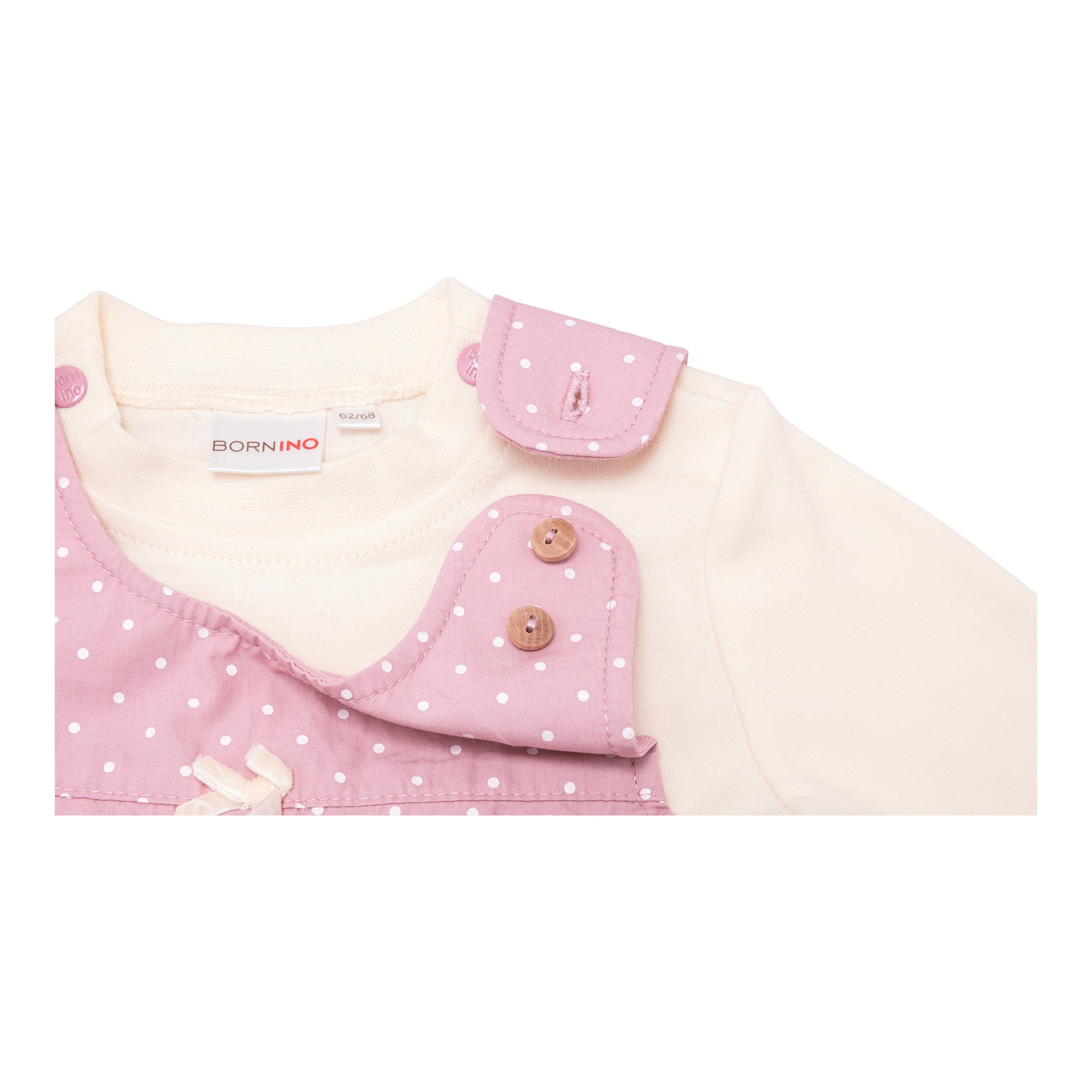 Thumbnail - Bornino Sunny Adventure 2-tlg. Set Webkleid mit Shirt Punkte