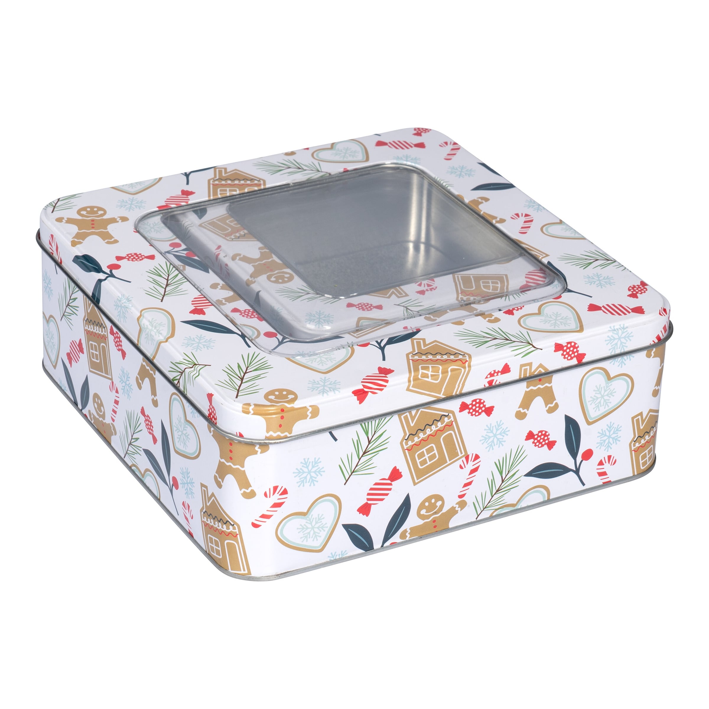 Keksdosen-Set „Sichtfenster“, 3 Stück