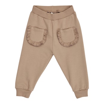 Jogginghose Rüschentaschen gefüttert