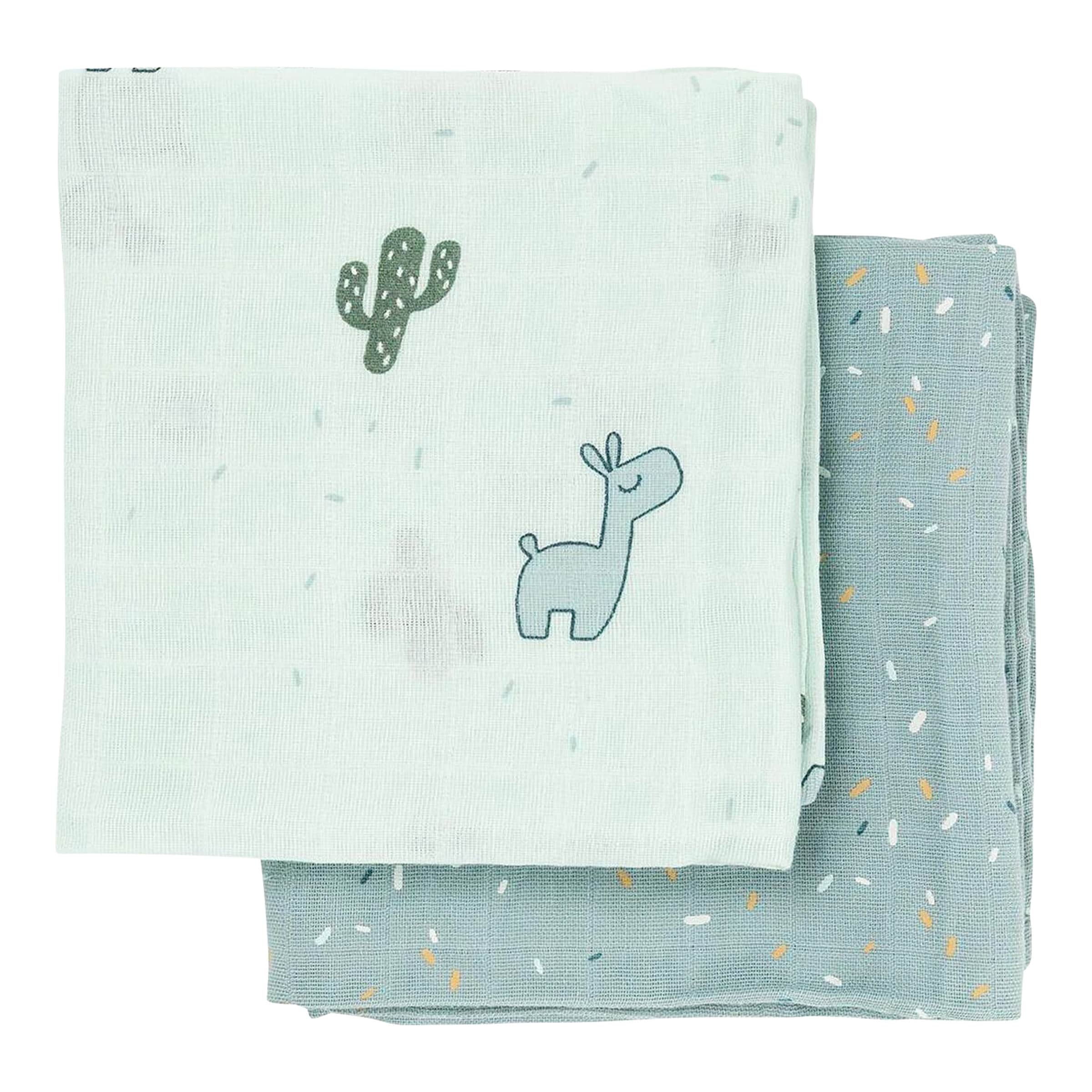 Done By Deer 2er-Pack Mullwindeln 65x65 cm