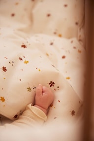 Baby Bettwäsche GOTS (70x100 cm) - Chestnuts