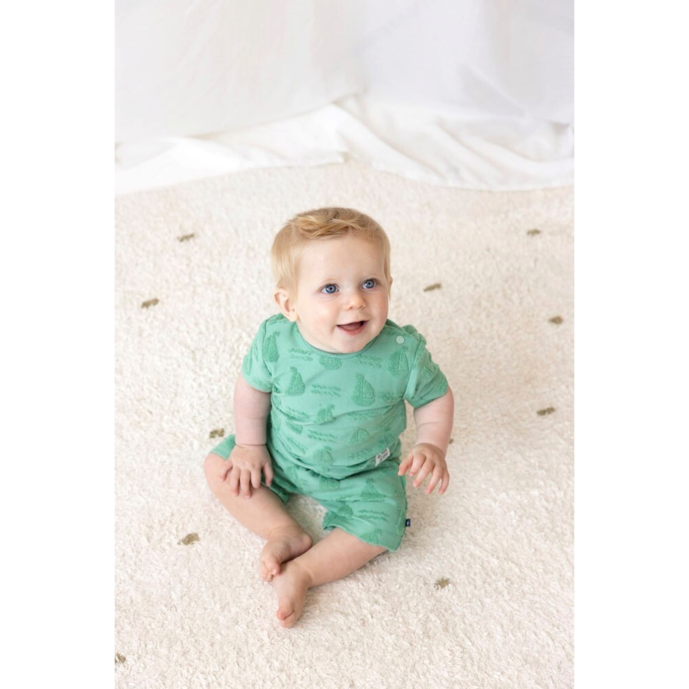 Frottee-Shorts Segelboote