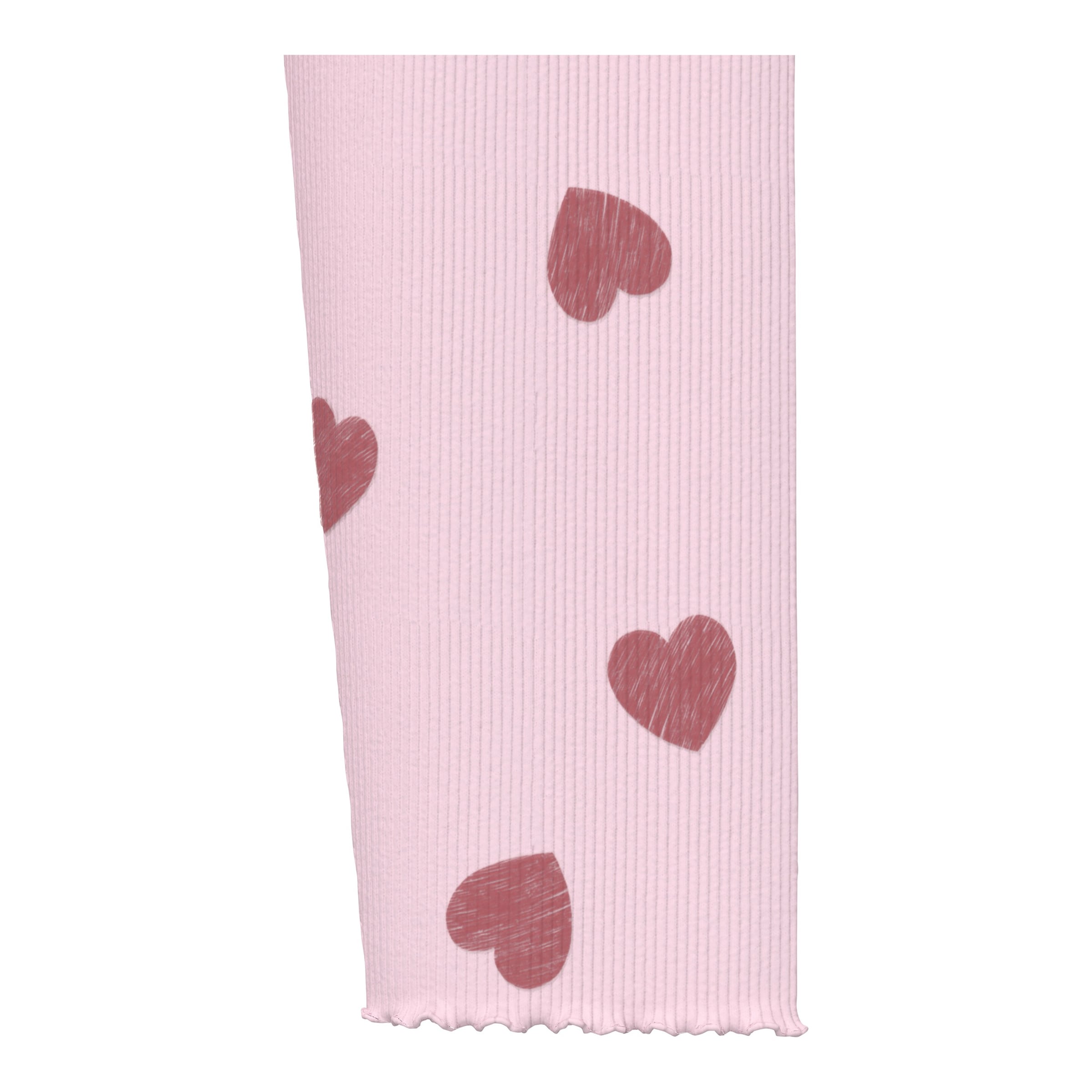 Leggings Herzen Rippqualität