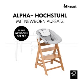 Hochstuhl Alpha + inkl. Newborn Set Premium