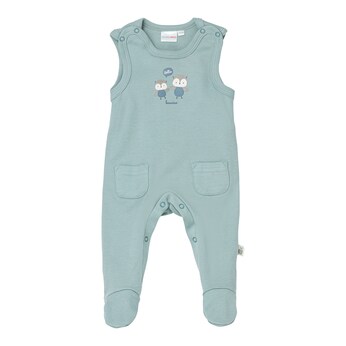 Strampler-Set 2-tlg. mit Shirt Eule Po-Applikation