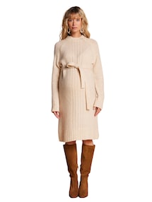 Strickkleid für Schwangerschaft und Stillzeit
