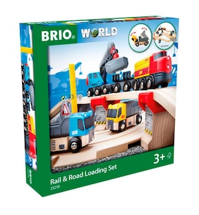 BRIO Straßen & Schienen Steinverlade Set
