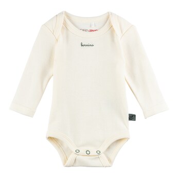 Strampler-Set mit Body langarm Ringel Bär