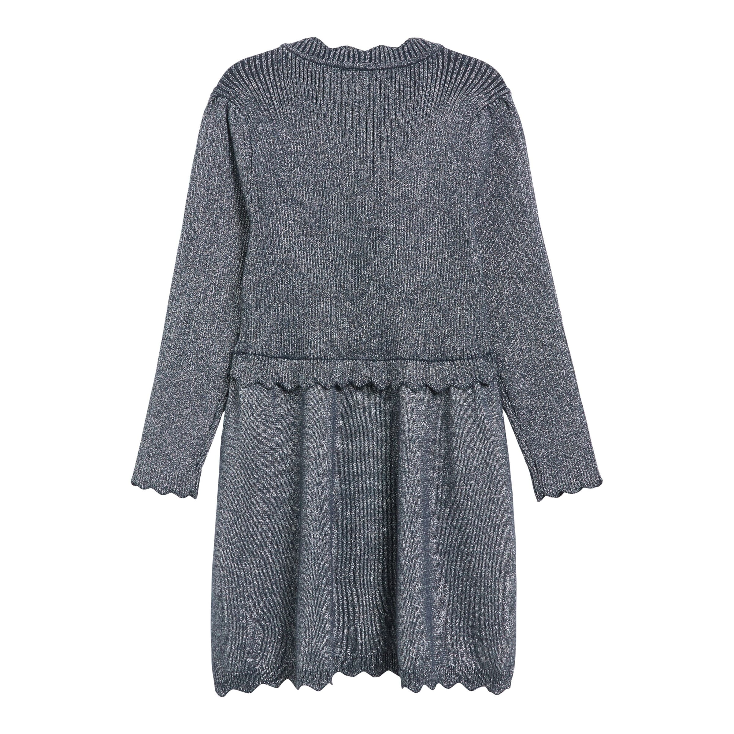 S.Oliver Kleid langarm Glitzer