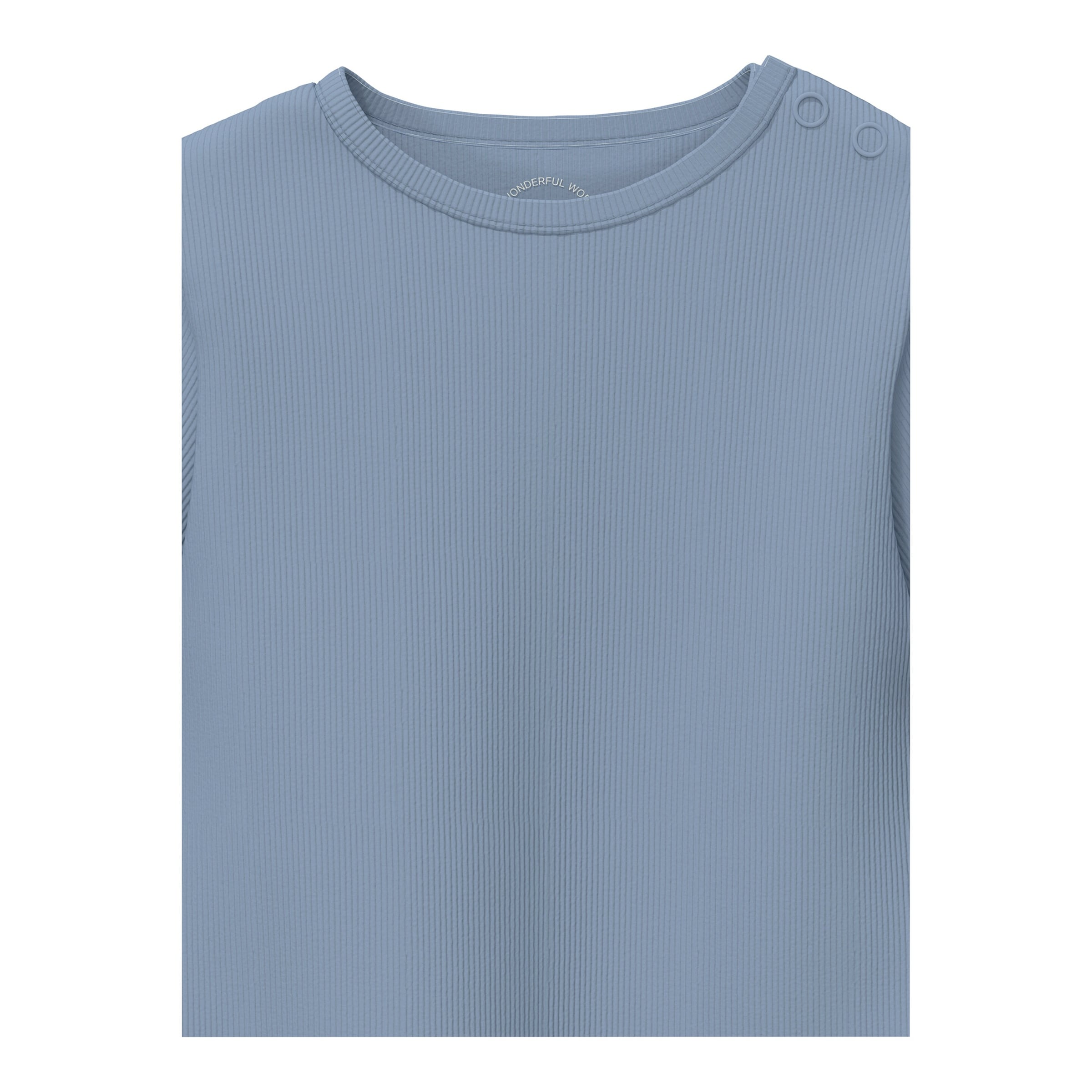 2er-Pack Shirts langarm Rippqualität