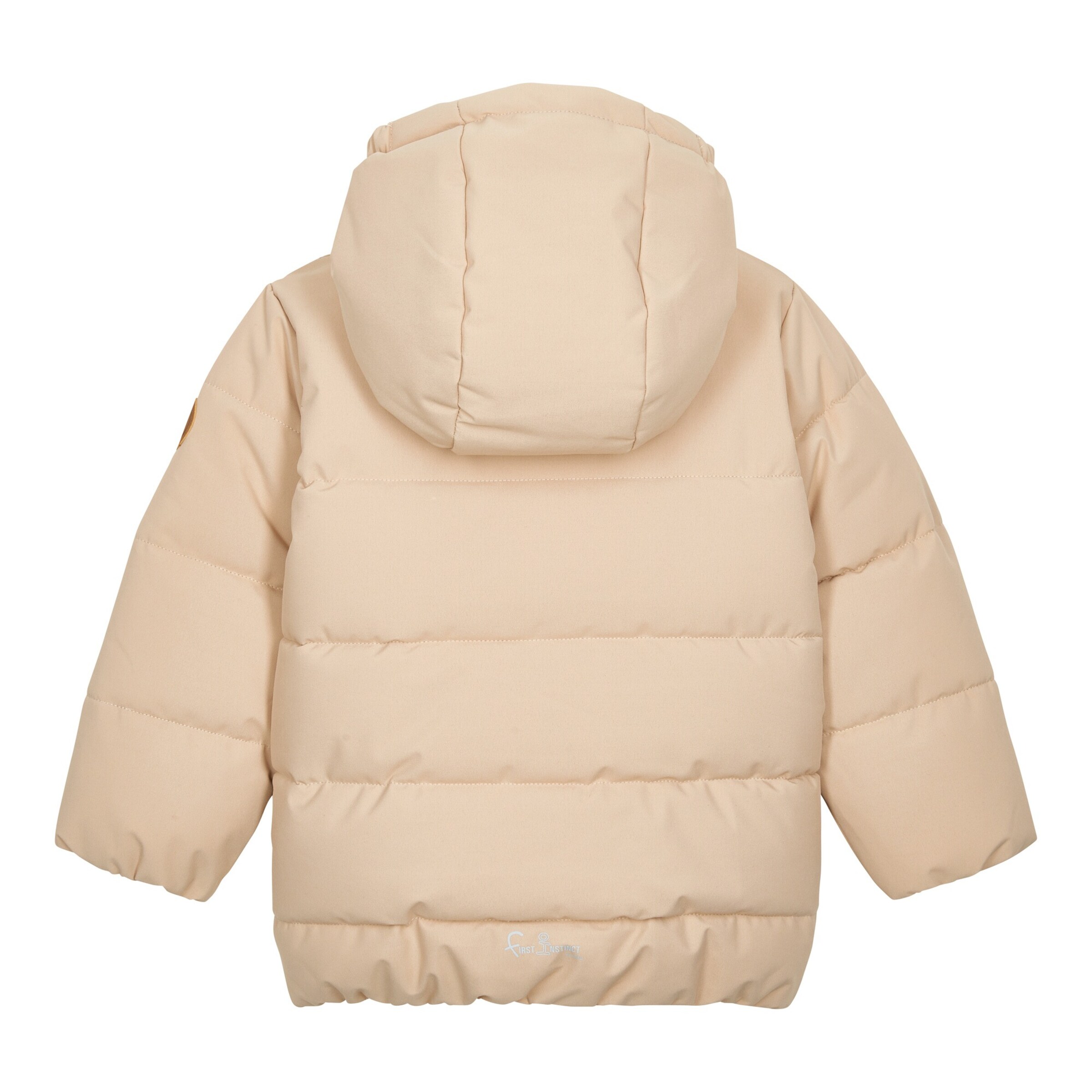 Steppjacke mit Kapuze und Plüschfutter