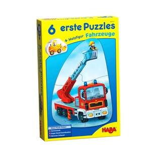 6 erste Puzzles - Fahrzeuge