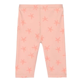 Capri-Schwimmleggings mit Windeleinsatz und UV-Schutz Seesterne