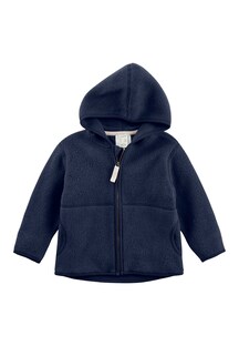 Fleece Jacke Regular aus reiner Bio-Baumwolle