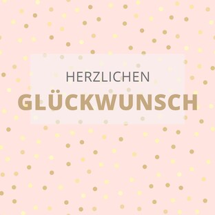 Geschenkgutschein Herzlichen Glückwunsch