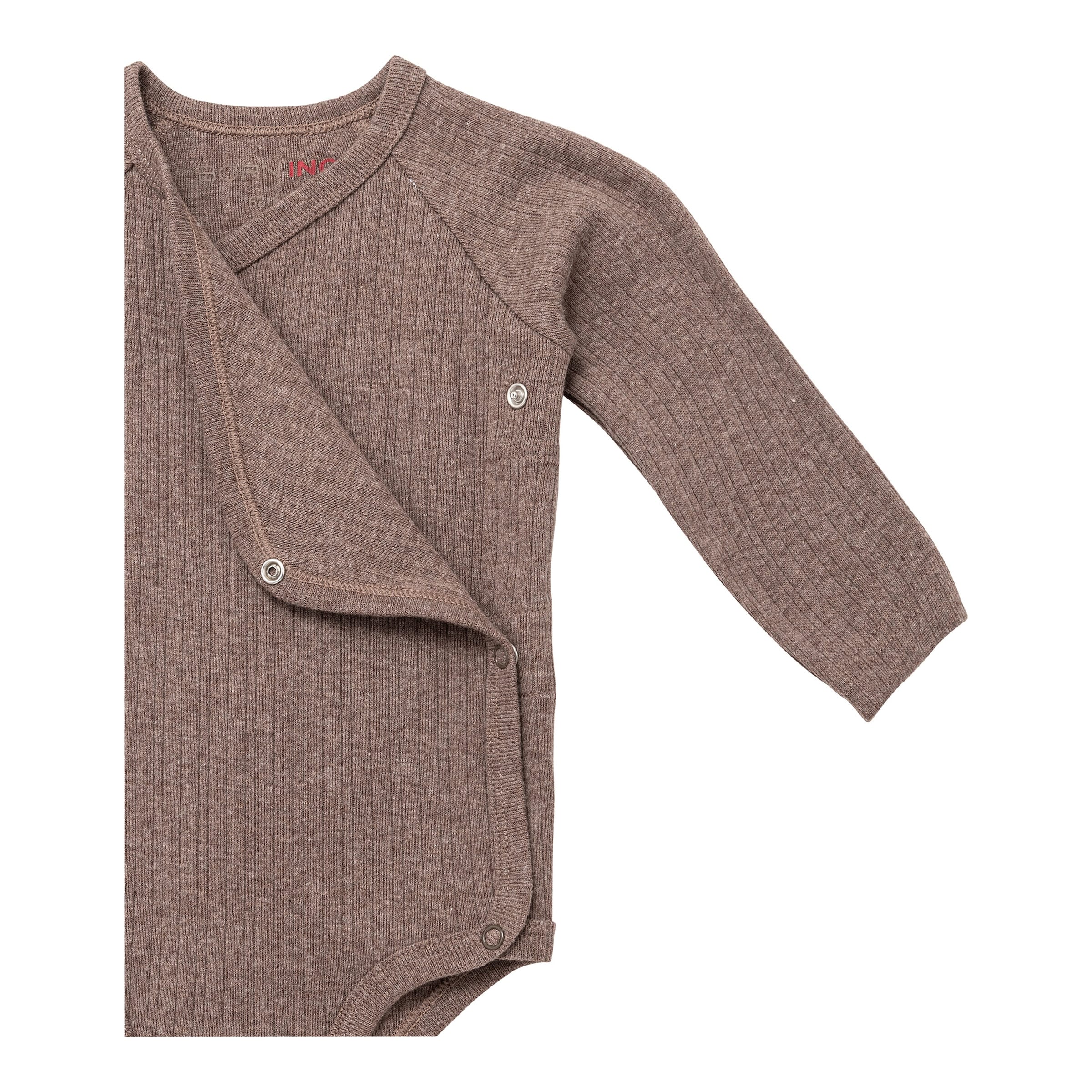 Wickelbody langarm Rippqualität