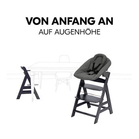 Hochstuhl Alpha + inkl. Newborn Set Plus