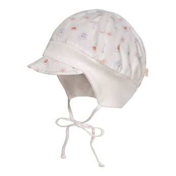 Casquette gavroche avec protection anti-UV fleurs
