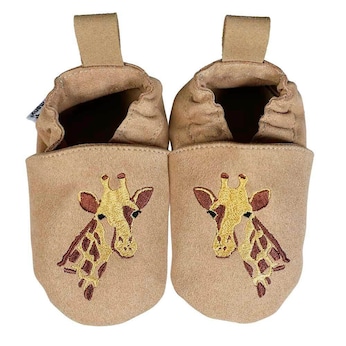 Kinderschuhe RecyStep Giraffe beige