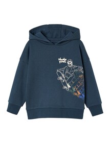 Jungen Kapuzensweatshirt mit Skate-Print