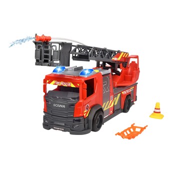 Feuerwehr Scania mit Drehleiter