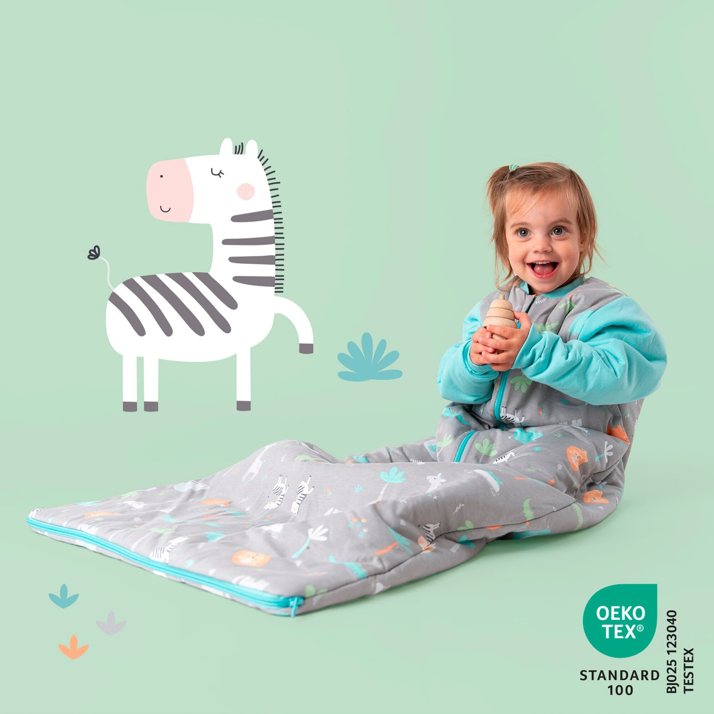 Schlummersack Schlafsack ohne Füßen 3.5 Tog