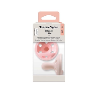 2er-Pack Schnuller Breast Like 0-6M