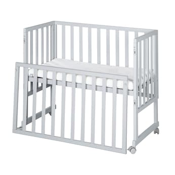 Stuben- & Beistellbett 3in1 mit Barriere + Matratze  