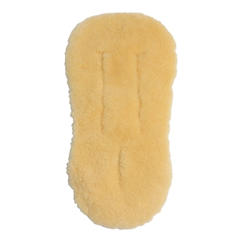 Assise en agneau pour nid bébé et poussette