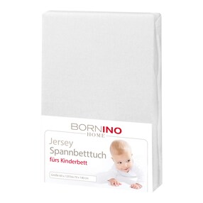 Jersey-Spannbetttuch 60x120 cm - 70x140 cm