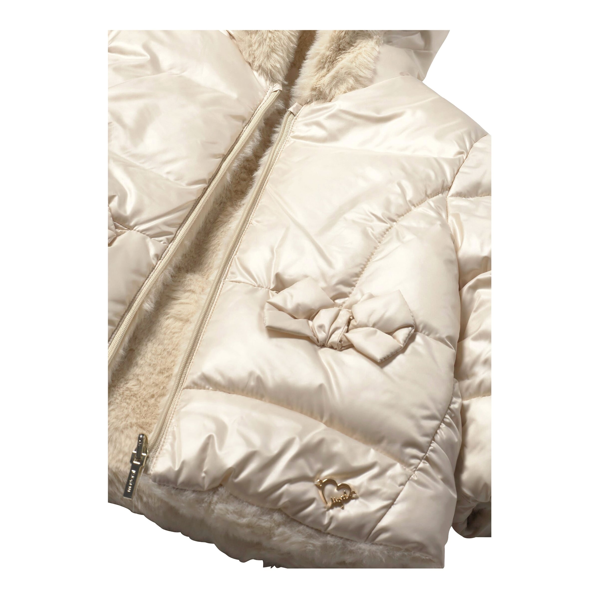 Thumbnail - Mayoral Wende-Steppjacke mit Kapuze Plüsch