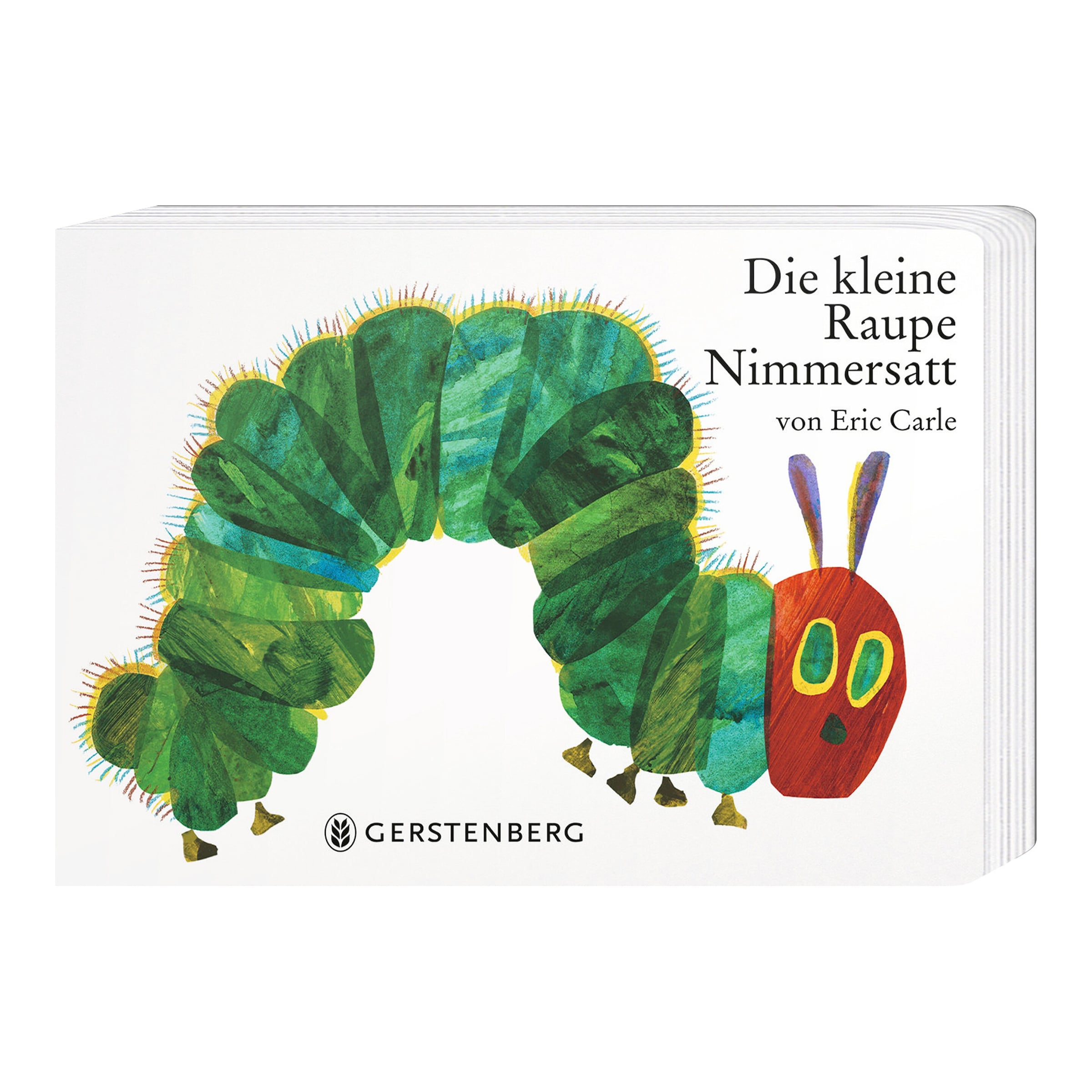 Livre d’images cartonné Die kleine Raupe Nimmersatt